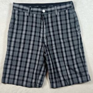 Travis Matthew 32W Classic Plaid Performance Golf Shorts